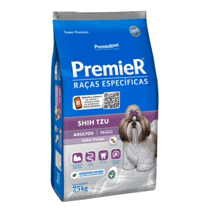 Ração Premier Cães Raça Especial Shih Tzu Adulto - 7,5 Kg